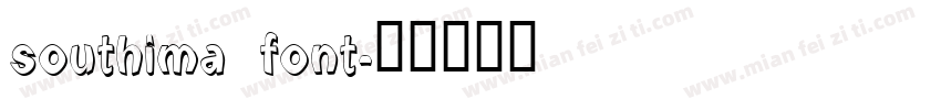 southima font字体转换